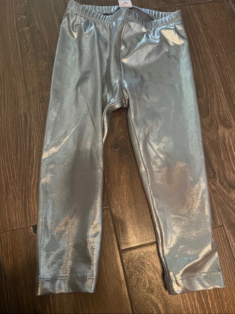 Old Navy Silver Metallic Girls' Leggings